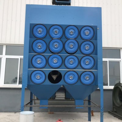 湛民加工定制工业小型布袋除尘器 脉冲中央除尘设备 中央吸尘器图3