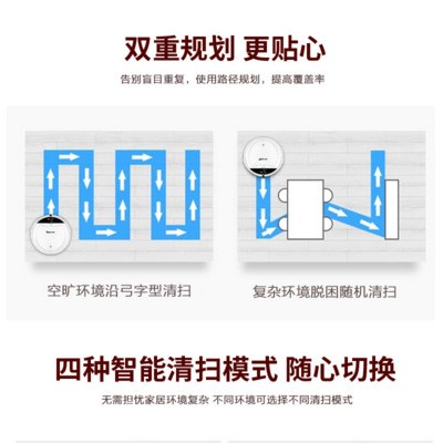 扫地狗S010 弓字行走 弓字行走智能扫地机器人图2