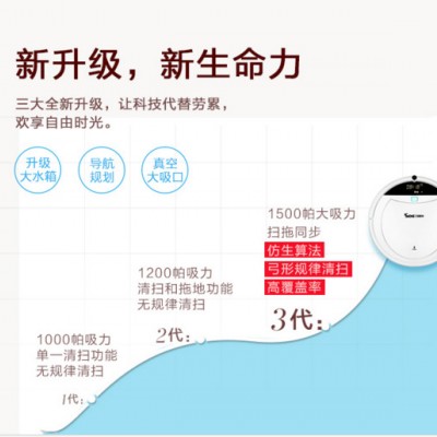 扫地狗S010 弓字行走 弓字行走智能扫地机器人图4