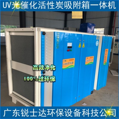 UV光触媒废气净化装置，UV活性炭复合式废气净化器，福建锐士达分公司 　UV光触媒废气净化装置图3