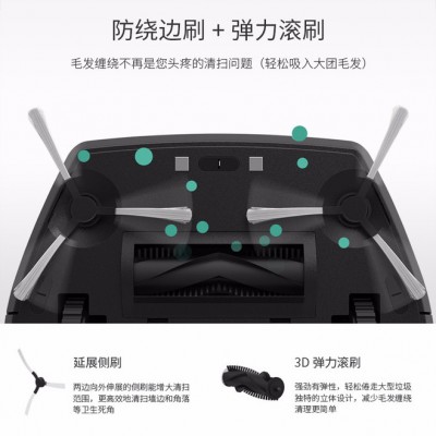 2018新款升级家用多功能WALEE智能扫地机器人出口厂家图8
