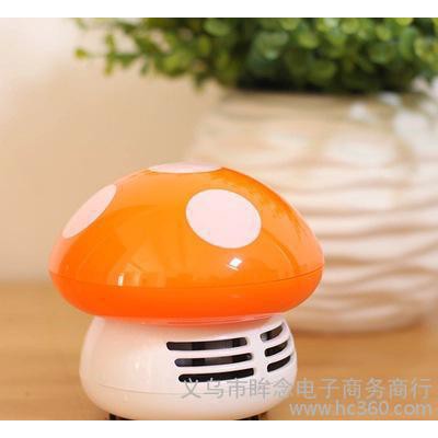 迷你蘑菇吸尘器 蘑菇桌面键盘吸尘器 无线除尘清洁器图3