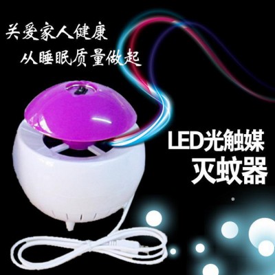 吸入式usb灭蚊灯 家用led光触媒诱蚊灯 电子灭蚊器 新款驱蚊器 光催化捕蚊器 户外驱蚊灯批发图2