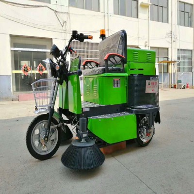 手扶式清地扫地机 工业路面专用清杂车 无动力手推扫地机 吸尘器图7