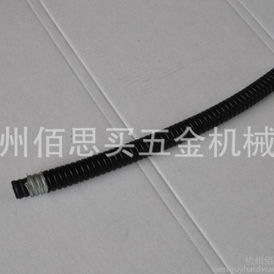 专业供应可定制内外绝缘包塑金属软管 吸尘器金属软管图3