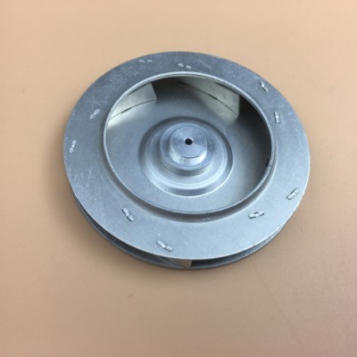 东莞厂家供应擦窗机叶轮扫地机器人车载吸尘器扫地车后倾式离心风机五金风叶可开模定制图5