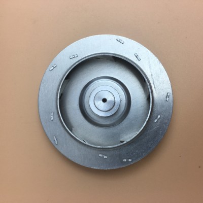 东莞厂家供应擦窗机叶轮扫地机器人车载吸尘器扫地车后倾式离心风机五金风叶可开模定制图2
