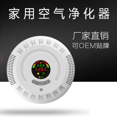 空气净化器家用壁挂式跑步机净化器pm2.5数值显示UV灯光触媒杀菌图3