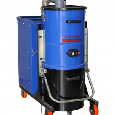 山东莱西品牌guanje吸尘设备GJ70B工业吸尘器价格380v三项工厂用吸尘器图4