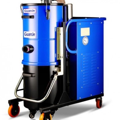 山东莱西品牌guanje吸尘设备GJ70B工业吸尘器价格380v三项工厂用吸尘器图5