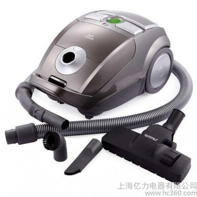 亿力 爆款吸尘器 家用 静音尘袋式吸尘器YL6219自动收线 浅灰色