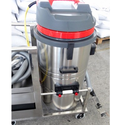 手推车电瓶式吸尘器 充电式工厂车间工业吸尘器 伊博特IV-1580图2