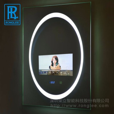 荣立智能RONGLEE-07电视机镜面防水触摸镜子安卓网络电视机图2