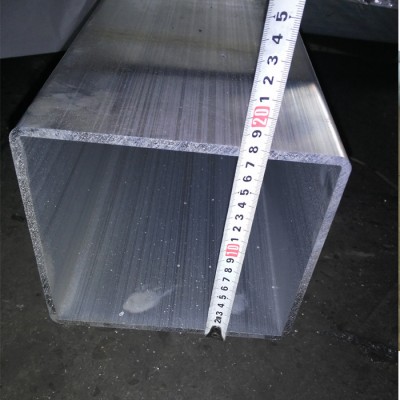 生产1060纯铝管耐腐蚀50*3直条铝方管 空调扇热铝盘管8*1 10-1耐高压图2