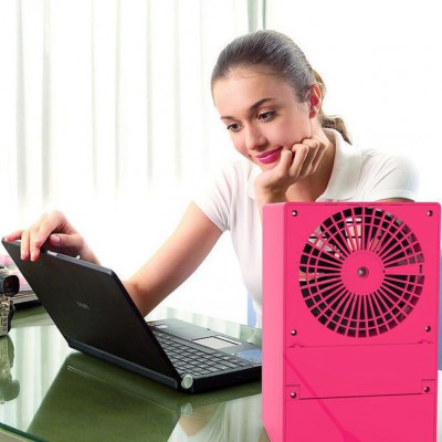创意迷你 小巨人桌面空调扇 多功能制冷节能加湿空调风扇 新品
