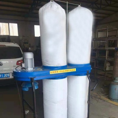冀州市福曼双桶布袋木工机械吸尘器除尘设备木工机械专用封边机精密推台双筒布袋吸尘器图3