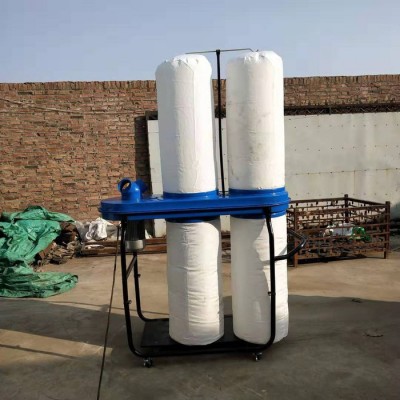冀州市福曼双桶布袋木工机械吸尘器除尘设备木工机械专用封边机精密推台双筒布袋吸尘器图6