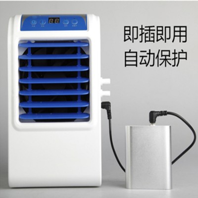新型制冷 朗慕水冷冰床垫学生宿舍小空调扇制冷单冷迷你冷风冷气扇图4