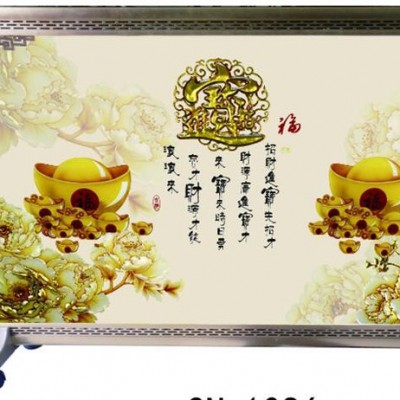 志恒 双面碳晶电暖画 节能电采暖 碳晶电暖画厂家 碳晶电暖器量大优惠图4