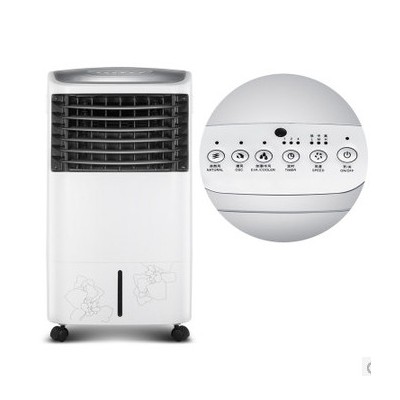 供应美的空调扇家用单冷冷风机静音遥控制冷冷风扇制冷机AC120-G