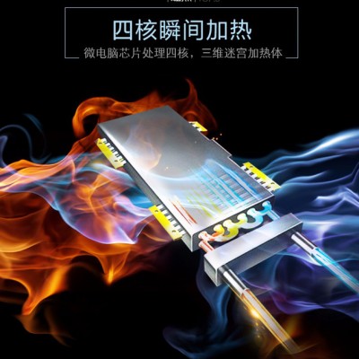 cafos佳弗斯全自动密闭式单相电10KW  电采暖电壁挂 家用水地暖图2