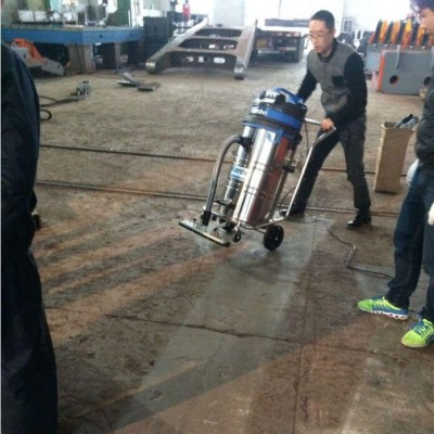 青岛工厂仓库用凯德威DL3078P推吸式大功率工业吸尘器图4