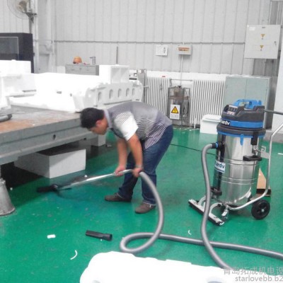 青岛工厂仓库用凯德威DL3078P推吸式大功率工业吸尘器图3