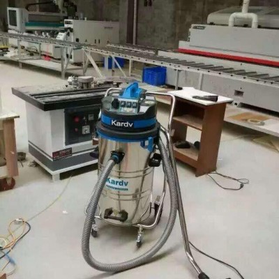 青岛机械加工厂用凯德威DL3078B大功率干湿两用工业吸尘器图5