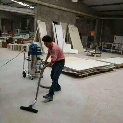 青岛机械加工厂用凯德威DL3078B大功率干湿两用工业吸尘器图4