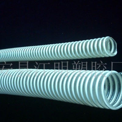 机械通风管pvc软管耐高压波纹管pu钢丝吸尘器通风用无毒无味