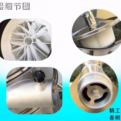 威德尔WX100/40金属加工机械制造厂吸颗粒铁屑铁渣用工业吸尘器图4