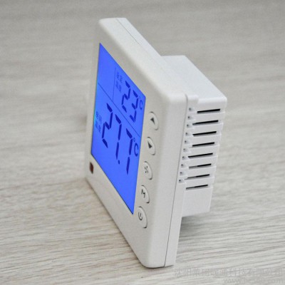 莱珂D808电采暖温控器 电热膜液晶温度控制器 发热电缆温控开关图2