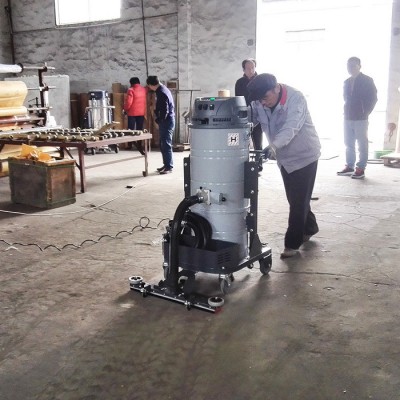 艾隆AL3DF-C 4200W工业吸尘器吸较细粉尘铁屑石子沙粒水泥灰固液混合物等图5