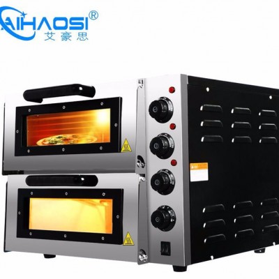 艾豪思AHS-KU-03商用电烤箱价格【电烤箱价格】上海双层披萨烘焙箱价格-4盘面包烤箱价格-蛋糕电烤箱价格