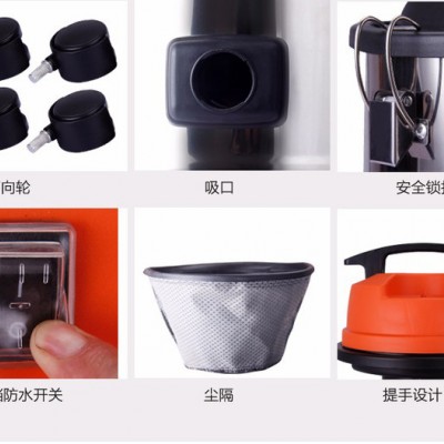 凯力美KL1202 干湿两用 干湿吹三用吸尘器 大功率适合洗车 装修，车间等图5