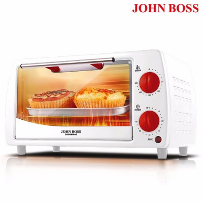 礼品定制JOHNBOSS电烤箱 家用12L多功能烘焙烤箱 4D热力循环加热HE-WK900