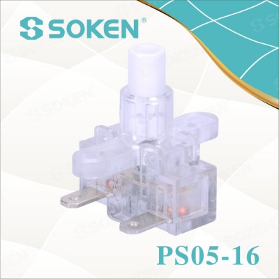 SOKEN万事达 按钮开关 PS05-16生产制造 适用吸尘器、插线板、取暖器等图1