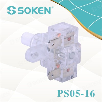 SOKEN万事达 按钮开关 PS05-16生产制造 适用吸尘器、插线板、取暖器等图2