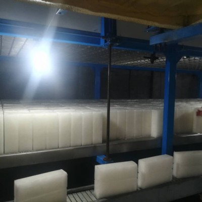 块冰机  直冷式蒸发冷制冰机 制冰机出厂批发价格 合力制冰HLZB-20 制冰机厂家图2