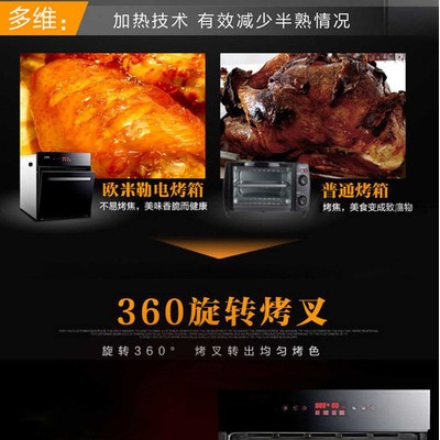 欧米勒八段自动电烤箱图6