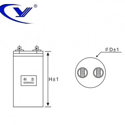 纯源【厂家批发】制冰机 冷藏柜 制冷机电容器定制CBB65  20uF/450VAC