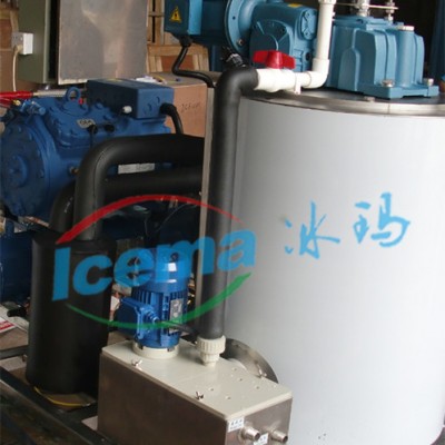 冰玛供应日产5000kg海水片冰机 5吨海水片冰机 远洋渔船专用海水型片冰制冰机图3
