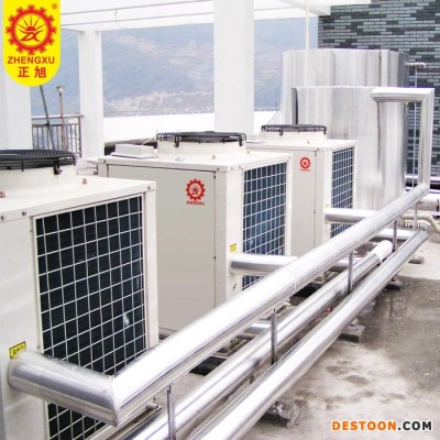 工厂直销正旭空气能热水器 商用热水器酒店热水器工地热水器热泵热水器学校热水器高温热水器 空气能热水器