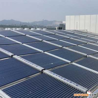 亿家人工程太阳能集热器 学校太阳能热水工程 太阳能热水装置