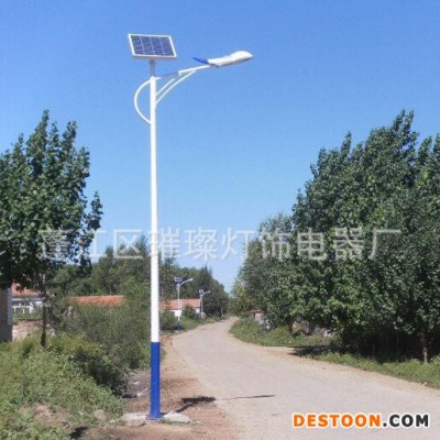 太阳能LED路灯 led太阳能灯 led灯杆 太阳能路灯灯杆