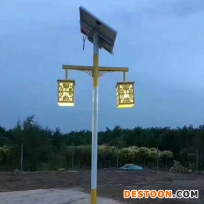 西安太阳能路灯 庭院太阳能路灯 农村安装太阳能路灯 模组光源散热好