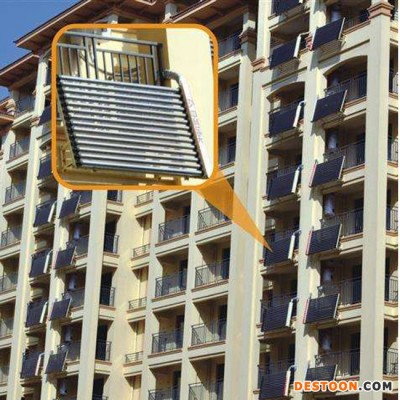 阳台壁挂太阳能_阳台式平台太阳能_太阳能热水器  阳光亿家