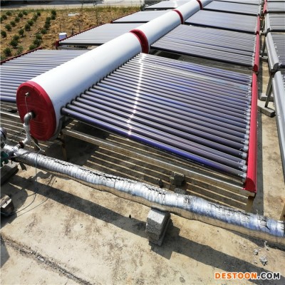 空气能与双插管太阳能结合精简_太阳能热水器_太阳能光暖机
