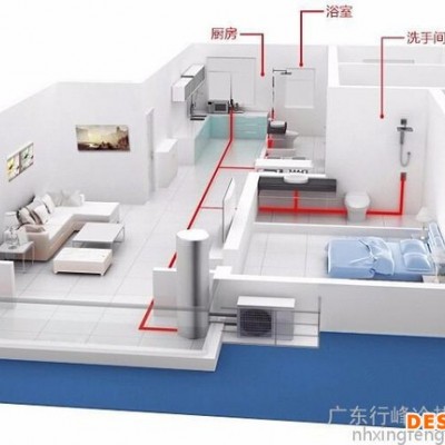 迪贝特空气能热泵热水器DBT-R-2.5HP可根据客户需求定制商用热水机