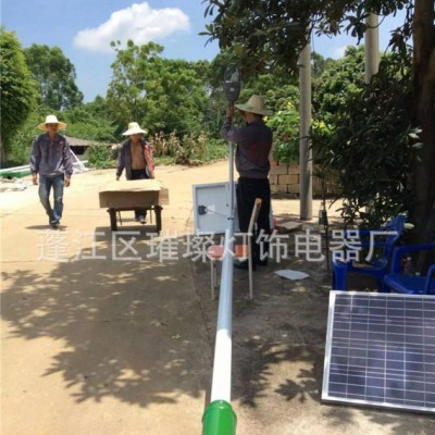 6米太阳能路灯 太阳能路灯 路灯杆 江门太阳能路灯
